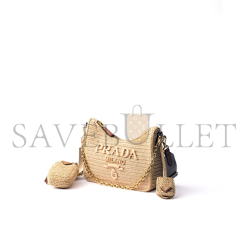 Pra*a re-edition 2005 crochet bag 1bh204 (22*18*6cm)